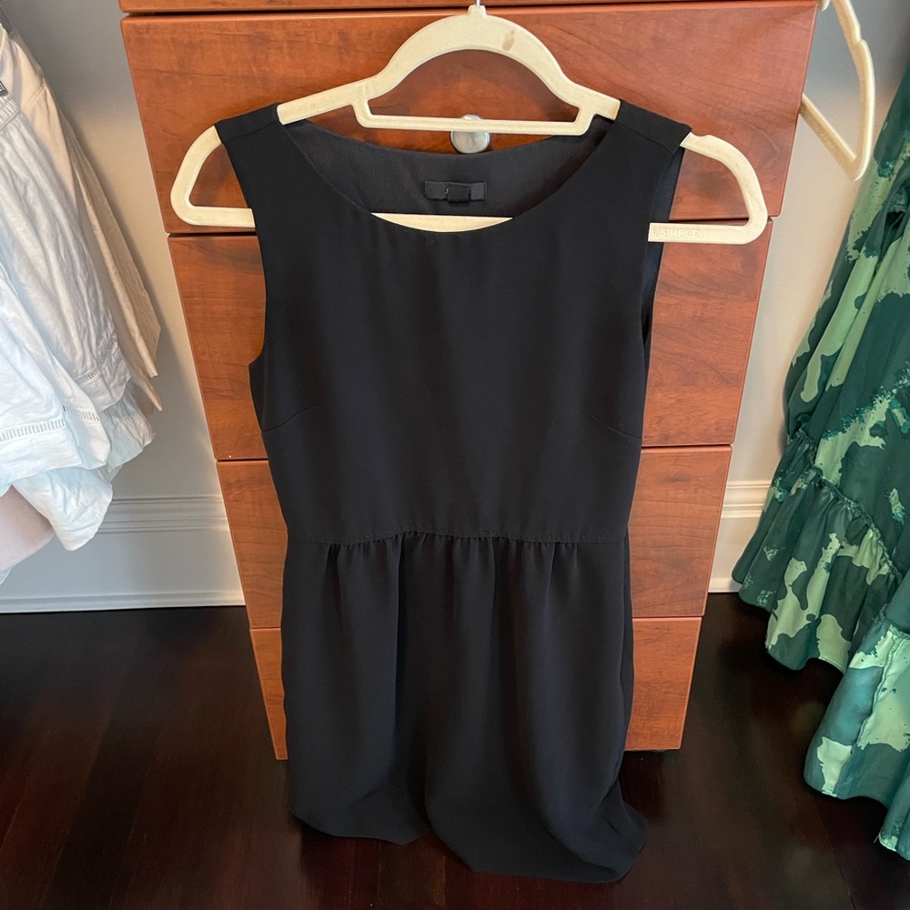 Black jcrew dress
